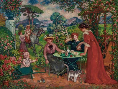 Спокойный день by Жорж д'Эспаньят, 1903 — digital art print download