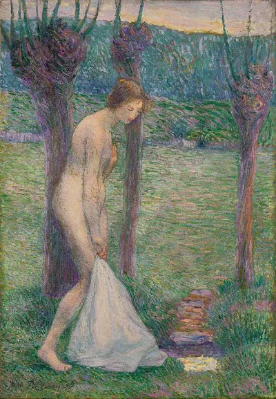 Купальщица by Ипполит Петижан, 1897 — digital art print download