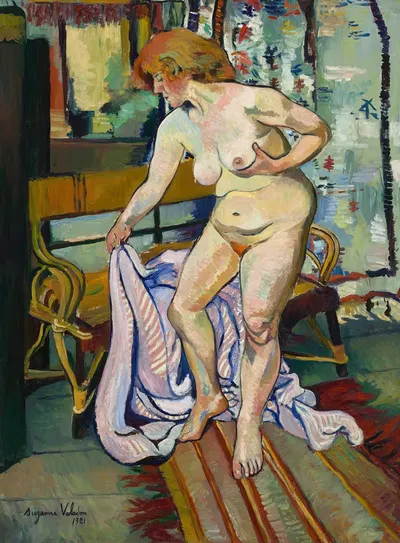 Ню с драпировкой by Сюзанна Валадон, 1921 — digital art print download