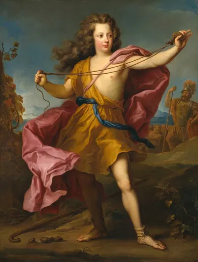 Фридрих Вильгельм I, 1688-1740, король Пруссии by Адольф Ульрик Вертмюллер — digital art print download