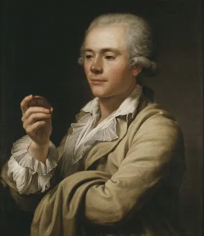 Гравёр медалей Ларс Грандель by Адольф Ульрик Вертмюллер, 1750-1836 — digital art print download