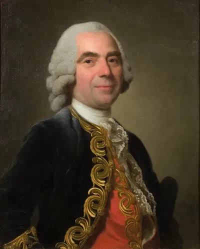 Портрет рыцаря by Александр Рослин, 1766 — digital art print download