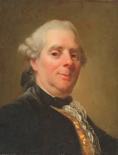 Автопортрет by Александр Рослин, 1785 — digital art print download