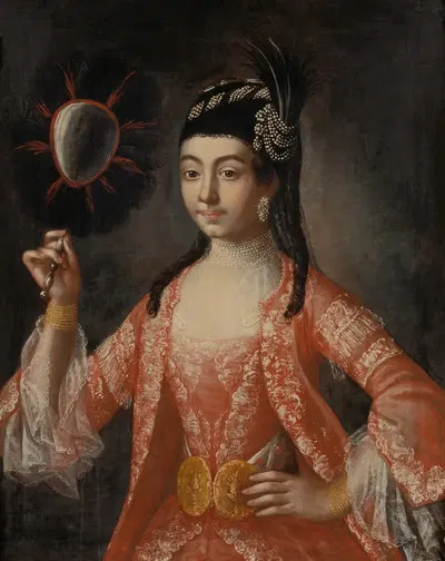 Элизабета Пальм by Андерс Эклунд, 1768 — digital art print download