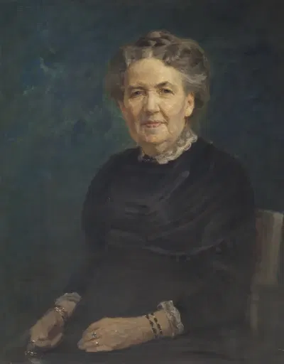 Sofia Lovisa Gumælius, 1840-1915, managing director, businesswoman by Axel Jungstedt, 1910 — digital art print download