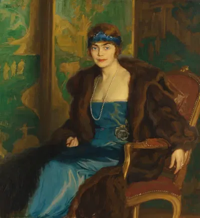 Хильда Остреман by Бернхард Остреман, 1921 — digital art print download