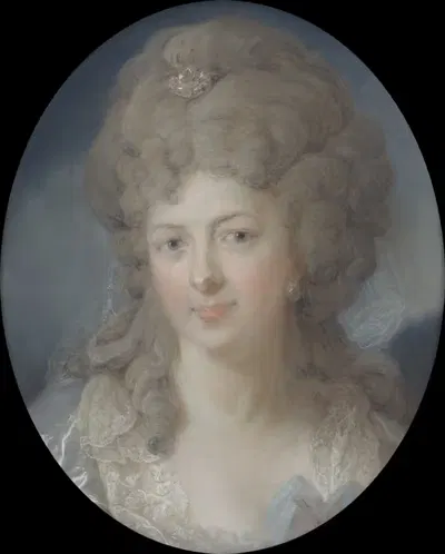 Миссис Анн Катерина Хеденберг, урождённая Левин by Карл Густав Пило, 1793 — digital art print download