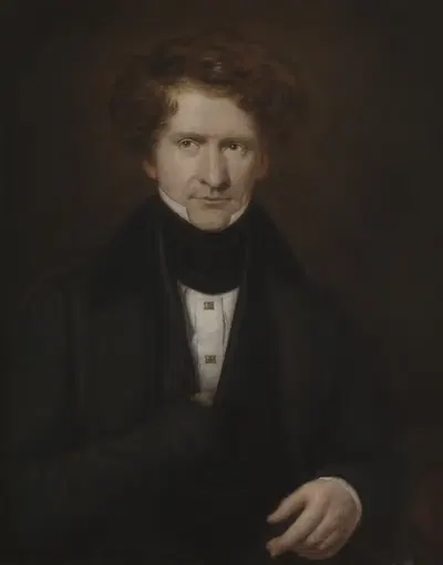 Adolf Fredrik Lindblad by Carl Peter Mazer, 1835 — digital art print download