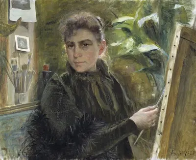 Автопортрет by Элизабет Кейзер, 1880 — digital art print download