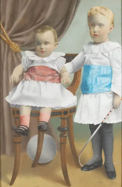 Фриц и Ганс фон Розен by Эмиль Остерхан, 1889 — digital art print download