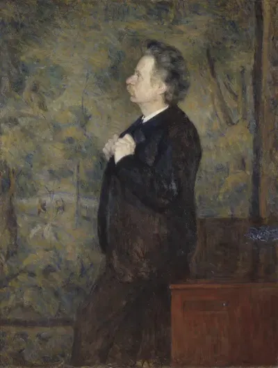 Edvard Grieg, Composer by Erik Werenskiold, 1892 — digital art print download