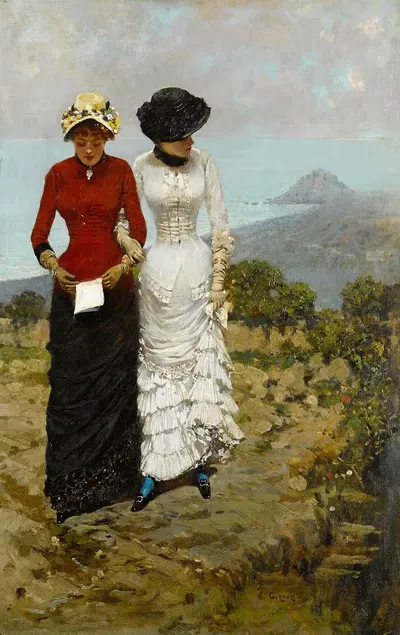 Approaching the rendezvous by Ernest Giroux — digital art print download
