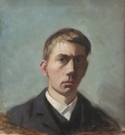 Self-portrait by Eugène Jansson — digital art print download