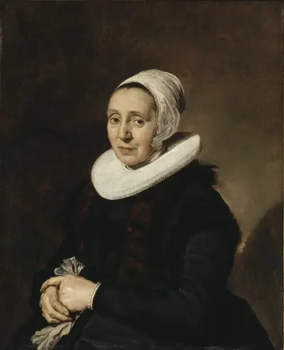 Portrait of a Woman by Frans Hals, 1643 — digital art print download