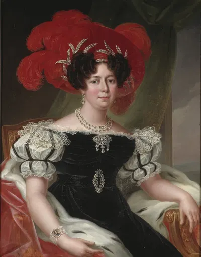 Дезидерия, 1781-1860, королева Швеции и Норвегии by Фредрик Уэстин, 1830 — digital art print download