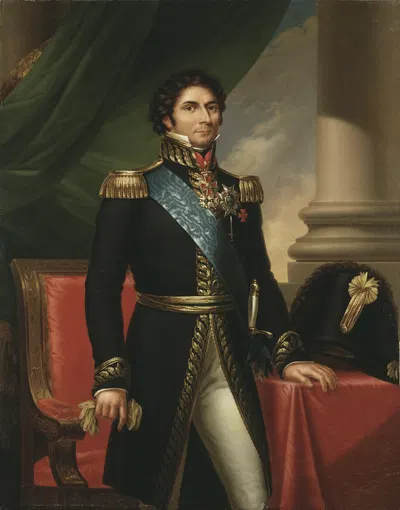 Карл XIV Иоанн, 1763-1844, король Швеции и Норвегии by Фредрик Уэстин — digital art print download