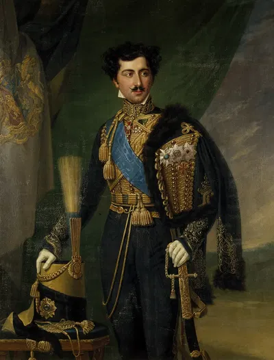 Оскар I (1799-1859), король Швеции и Норвегии by Фредрик Уэстин, 1799-1859 — digital art print download