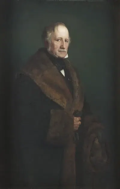 The Artist's Father Col. Count Eugène von Rosen at the Age of 71 by Georg Von Rosen, 1868 — digital art print download