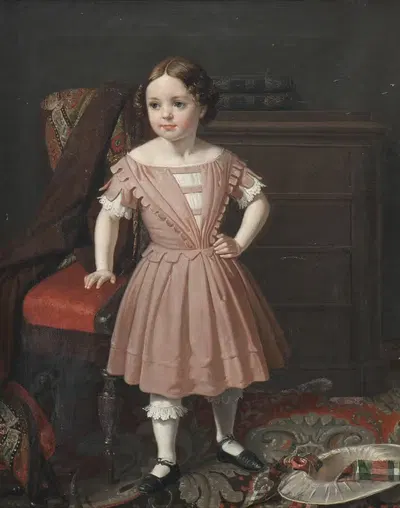 Helena Maria Brusewitz (1849-1932) by Gustaf Henrik Brusewitz, 1849-1932 — digital art print download