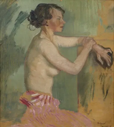 Этюд модели by Хельмер Осслунд, 1920 — digital art print download