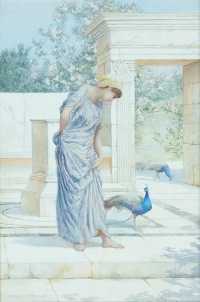 Summer is here by Henry Ryland — digital art print download