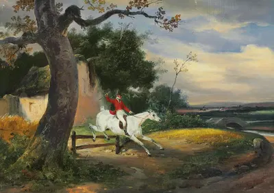 Через забор by Гораций Верне, 1825 — digital art print download