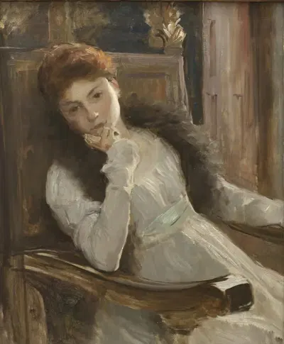 Мадемуазель Пурталес by Хуго Сальмсон, 1880 — digital art print download