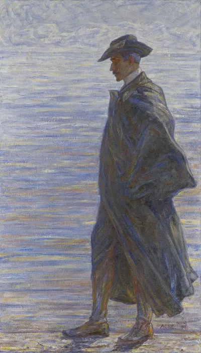 Поэт. Вернер фон Хейденстам, автор by Й.А.Г. Акке, 1911 — digital art print download
