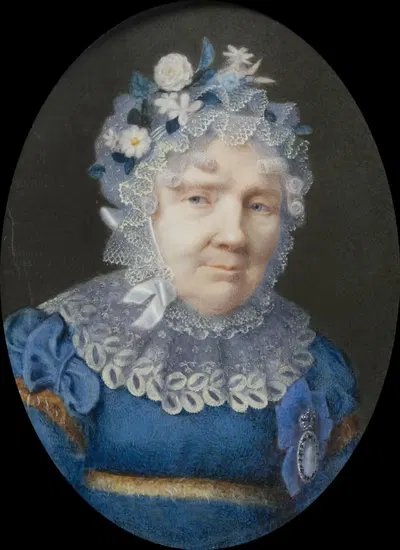 Charlotte Margarete von Liewen by Jean Henri Benner, 1821 — digital art print download