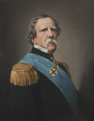 Людвиг Мандерстрём, 1806-1873 by Йохан Вильгельм Гертнер, 1870 — digital art print download