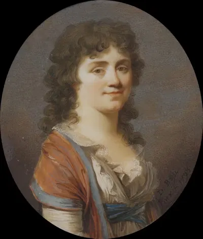 Ульрика Шарп by Иоганн Доминик Босси, 1763-1839 — digital art print download