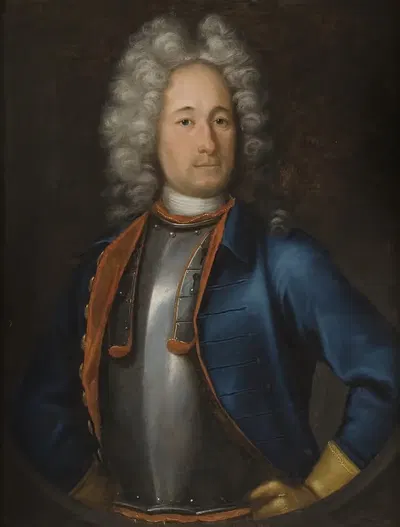 Портрет Олофа Стрёмстьерны by Иоганн Генрих Ведекинд, 1715 — digital art print download