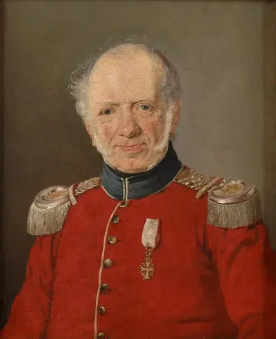 Портрет полковника фон Даркеуса by Йорген Рёд, 1834 — digital art print download