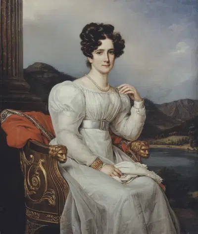 Фредрика Доротея Вильгельмина, 1781 – 1826, королева Швеции by Иосиф Карл Штилер — digital art print download