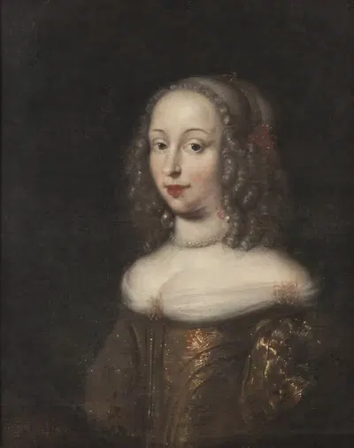 Мария Элизабет, 1634-1665, принцесса Гольштейн-Готторп by Юрген Овенс — digital art print download
