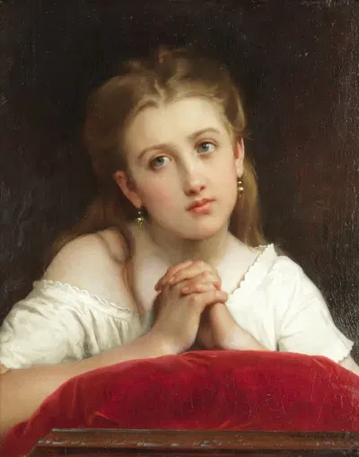 Молитвы by Леон-Жан-Базиль Перро, 1870 — digital art print download