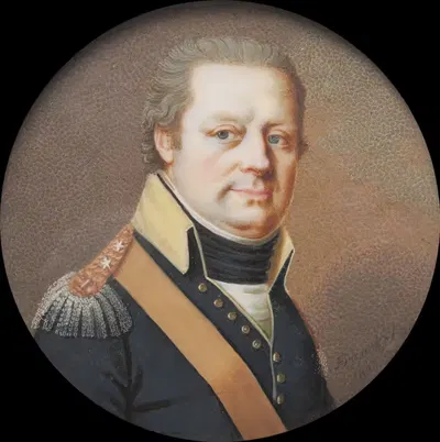 Барон Карл Фредрик Беннет, майор, мастер королевского двора by Липпман Френкель — digital art print download