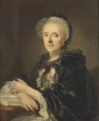 Миссис Кристина Магдалена Варгентин by Лоренс Паш младший, 1769 — digital art print download