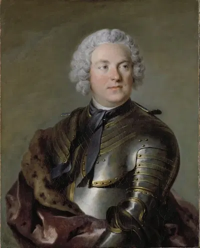 Граф Карл Густав Тессин by Луи Токке, 1741 — digital art print download
