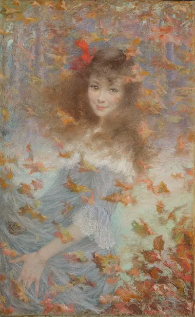 Портрет Сюзанны де Лаборде, графини Дория by Люсьен Леви-Дюрмер, 1906 — digital art print download