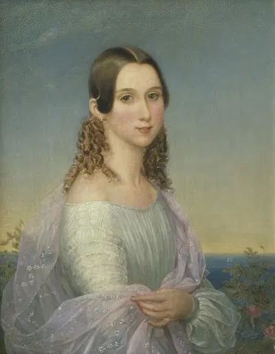 Принцесса Евгения by Нильс Якоб Ольссон Бломмер, 1846 — digital art print download