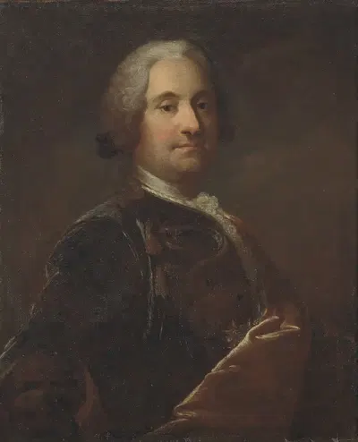 Карл Хёрлеман by Улоф Арениус, 1700-1753 — digital art print download