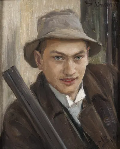 Свен Унандер by Оскар Бьёрк, 1891 — digital art print download