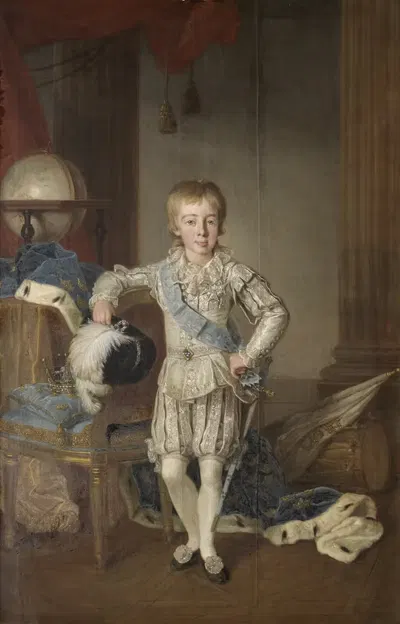 Густав IV Адольф, 1778-1837, король Швеции by Пер Краффт старший, 1785 — digital art print download