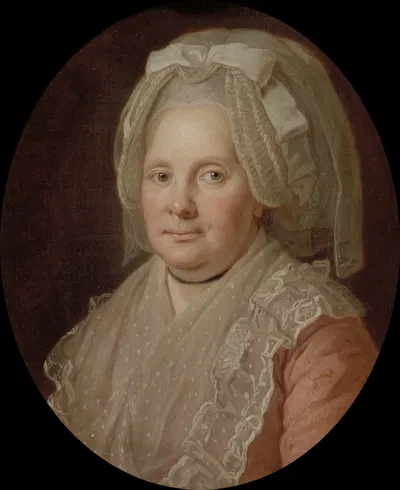 Миссис Аhlgren, жена alderman Ahlgren в Арбоге by Пер Краффт старший, 1788 — digital art print download