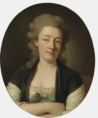 The Artist's Wife Maria Wilhelmina by Per Krafft the Elder — digital art print download