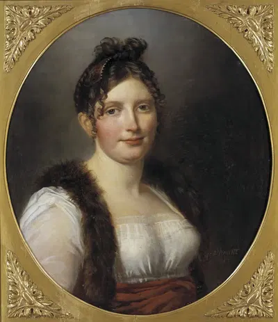 Катерина Шарлотта Бох (1777-1816) by Пер Краффт Младший, 1777-1816 — digital art print download