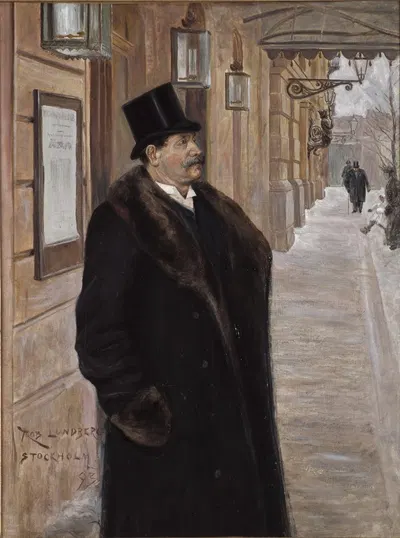 Gustav Fredrikson, 1832-1921 by Robert Lundberg, 1893 — digital art print download