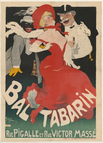 Bal Tabarin by Jules-Alexandre Grün, 1904 — digital art print download