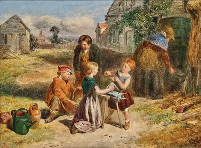 Куклы by Чарльз Томас Бейл, 1866 — digital art print download